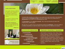 Tablet Screenshot of consultation-medecine-naturelle.com